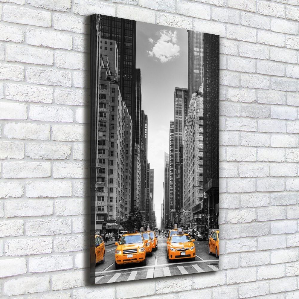 Tableau toile imprimée Taxi New York