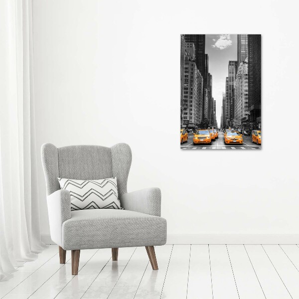 Tableau toile imprimée Taxi New York