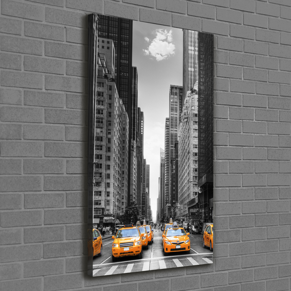 Tableau toile imprimée Taxi New York