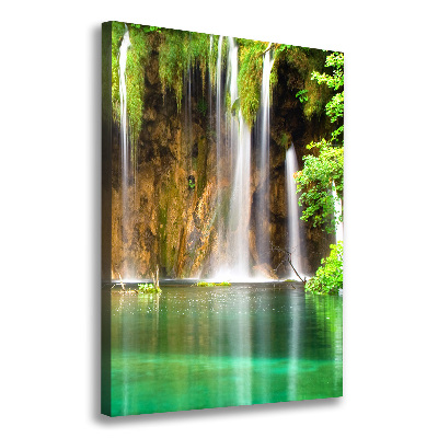 Tableau toile imprimée Lacs de Plitvice