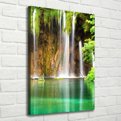 Tableau toile imprimée Lacs de Plitvice