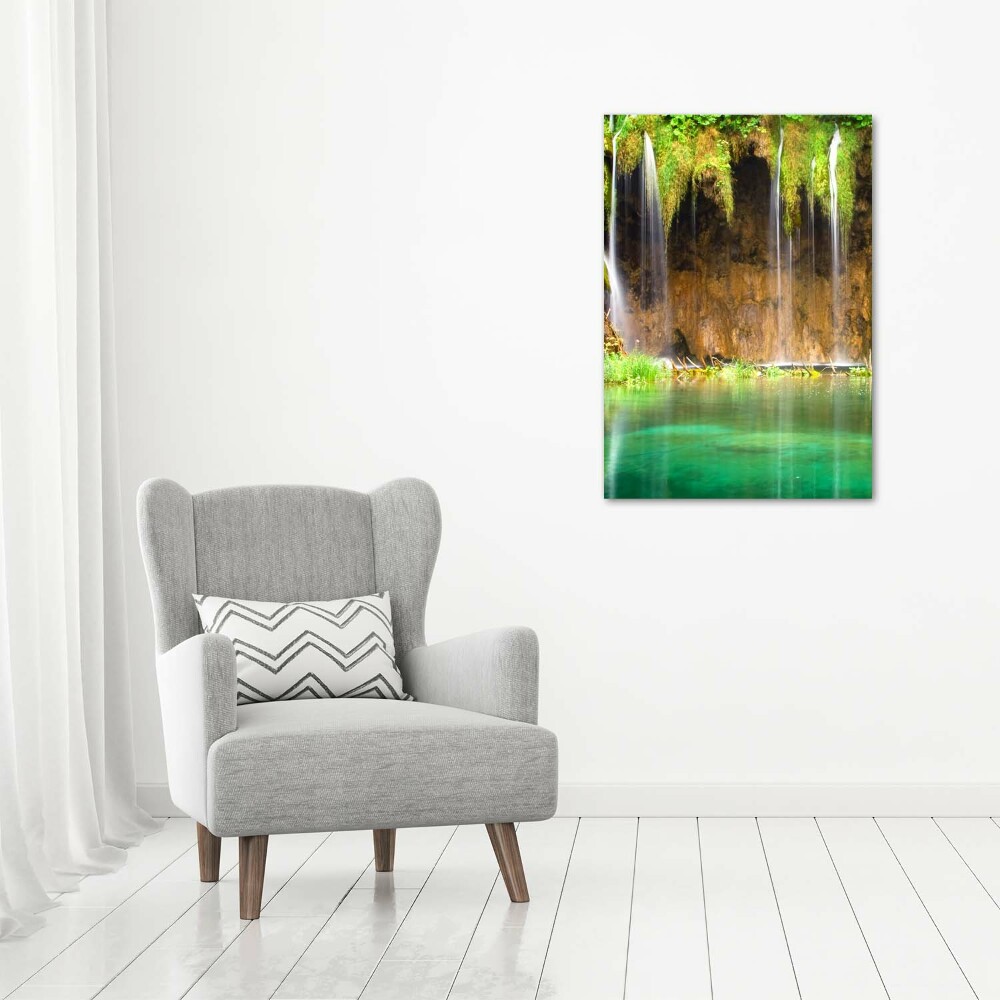 Tableau toile imprimée Lacs de Plitvice