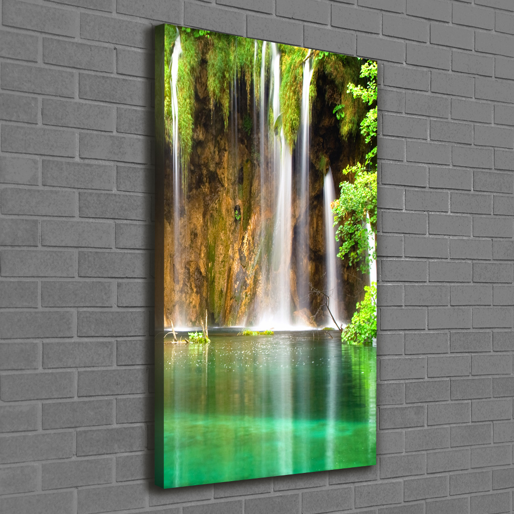 Tableau toile imprimée Lacs de Plitvice