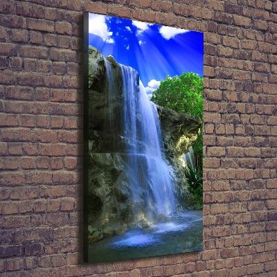 Tableau imprimé sur toile Cascades