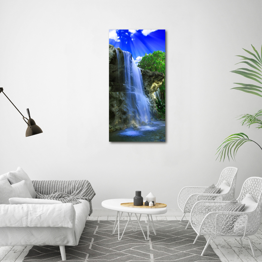 Tableau imprimé sur toile Cascades