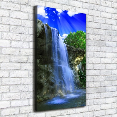 Tableau imprimé sur toile Cascades