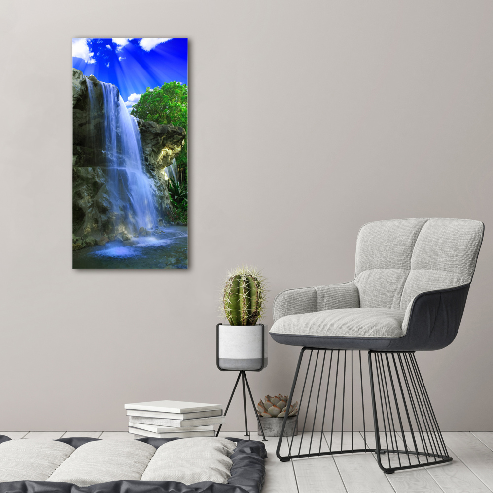 Tableau imprimé sur toile Cascades