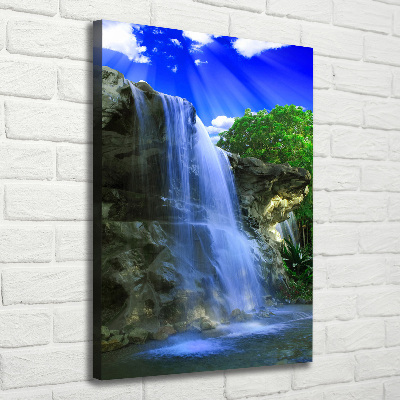 Tableau imprimé sur toile Cascades