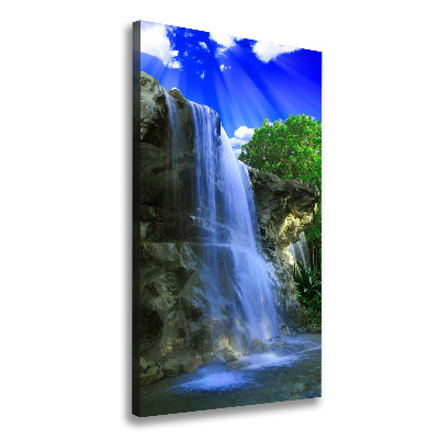 Tableau imprimé sur toile Cascades