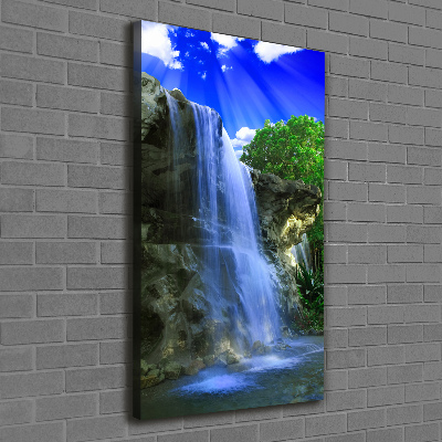 Tableau imprimé sur toile Cascades