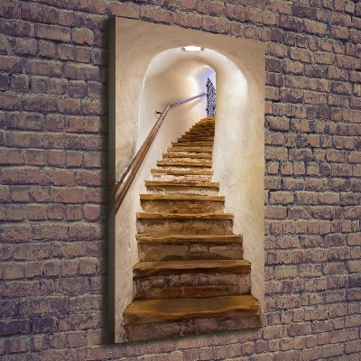 Tableau photo sur toile Escalier du château