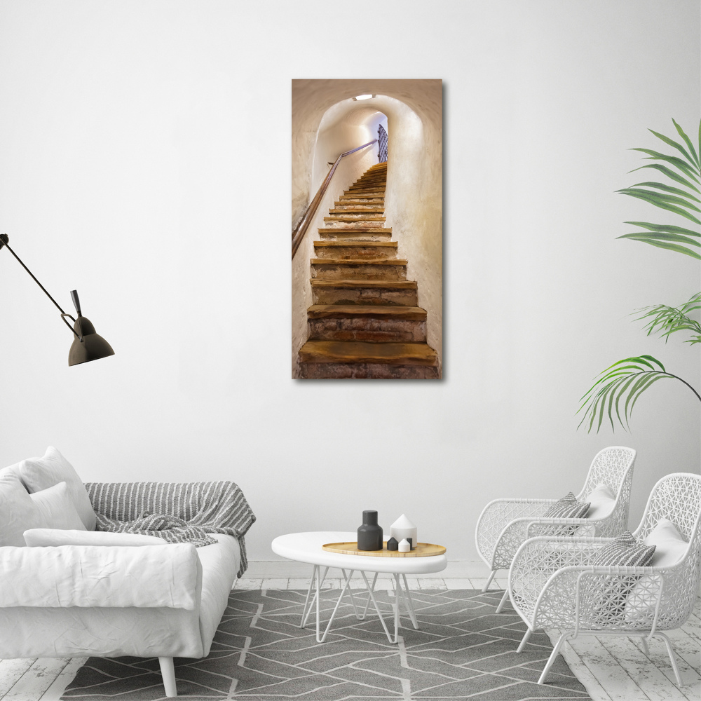 Tableau photo sur toile Escalier du château