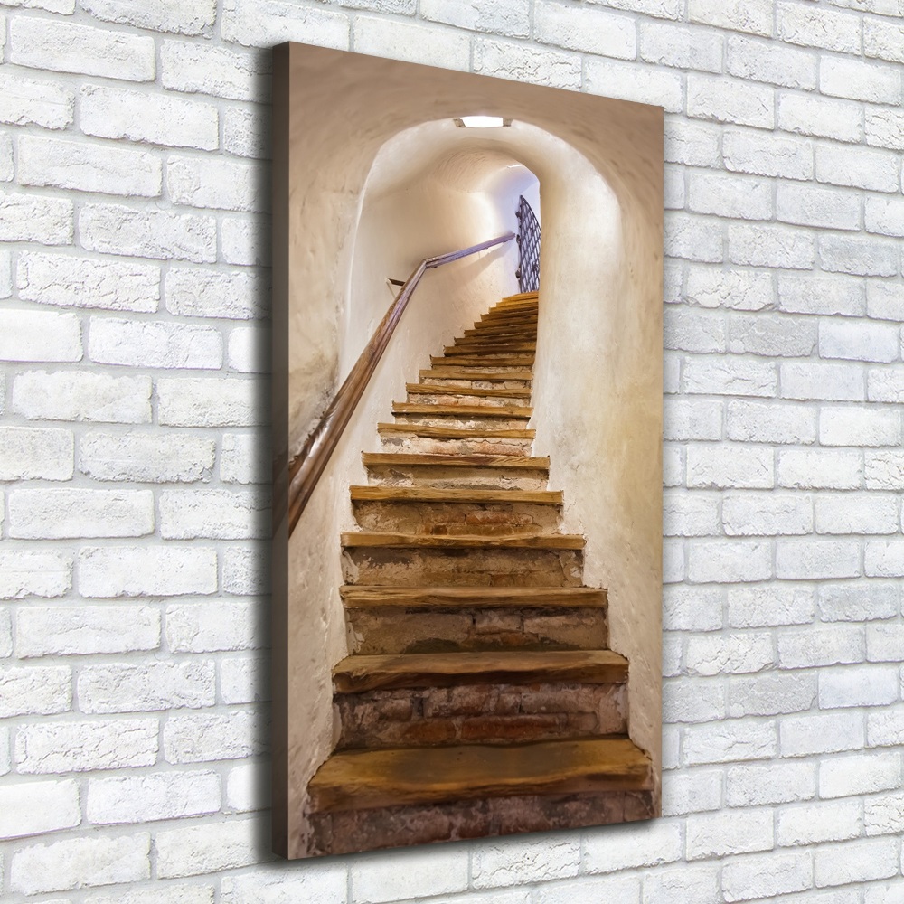 Tableau photo sur toile Escalier du château