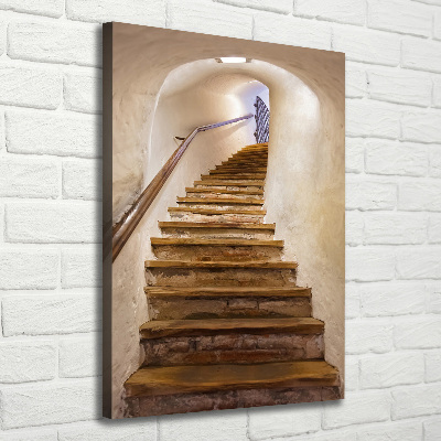 Tableau photo sur toile Escalier du château