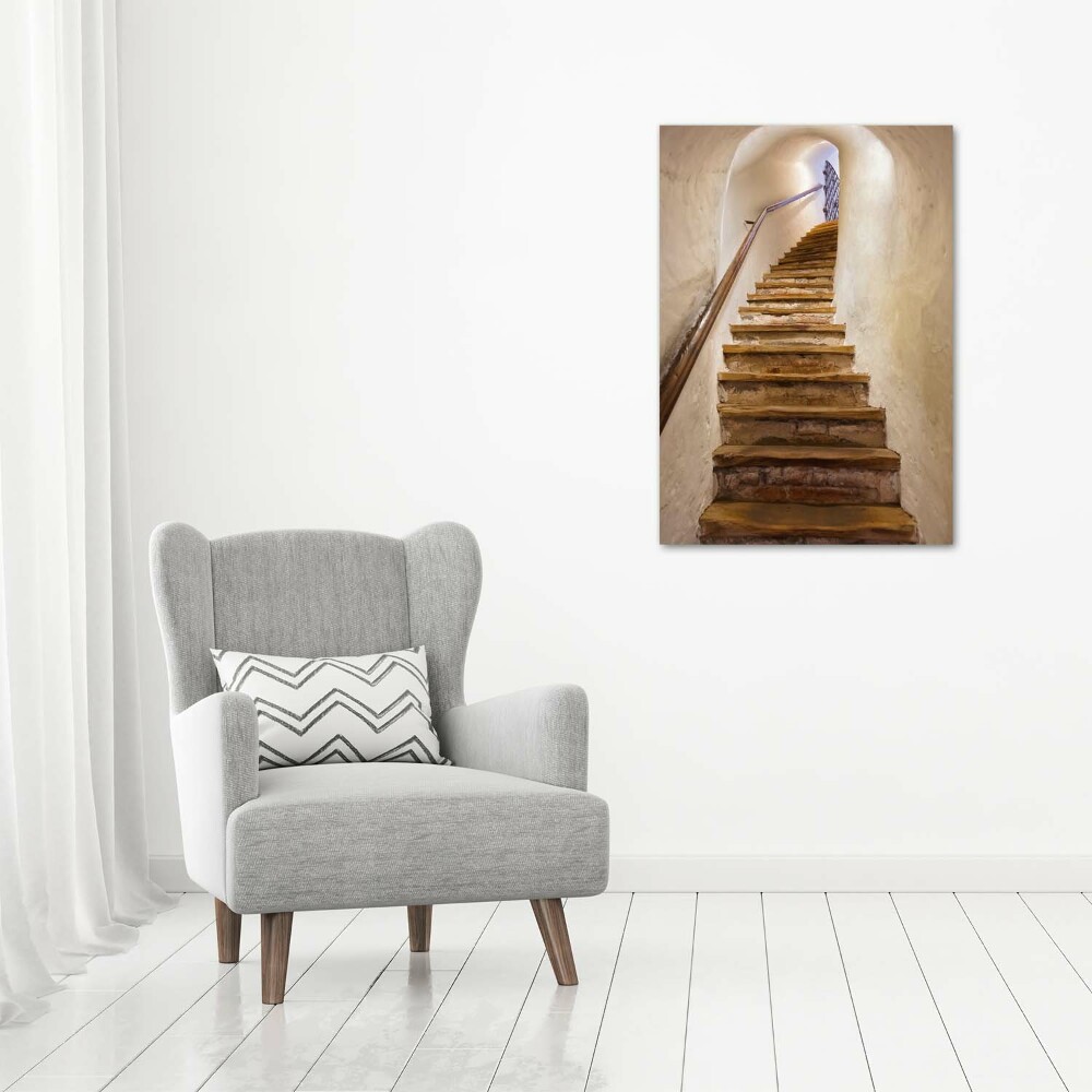 Tableau photo sur toile Escalier du château