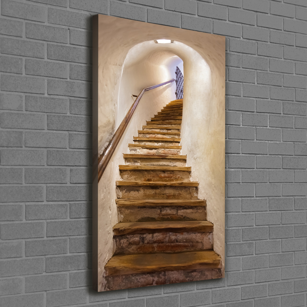 Tableau photo sur toile Escalier du château