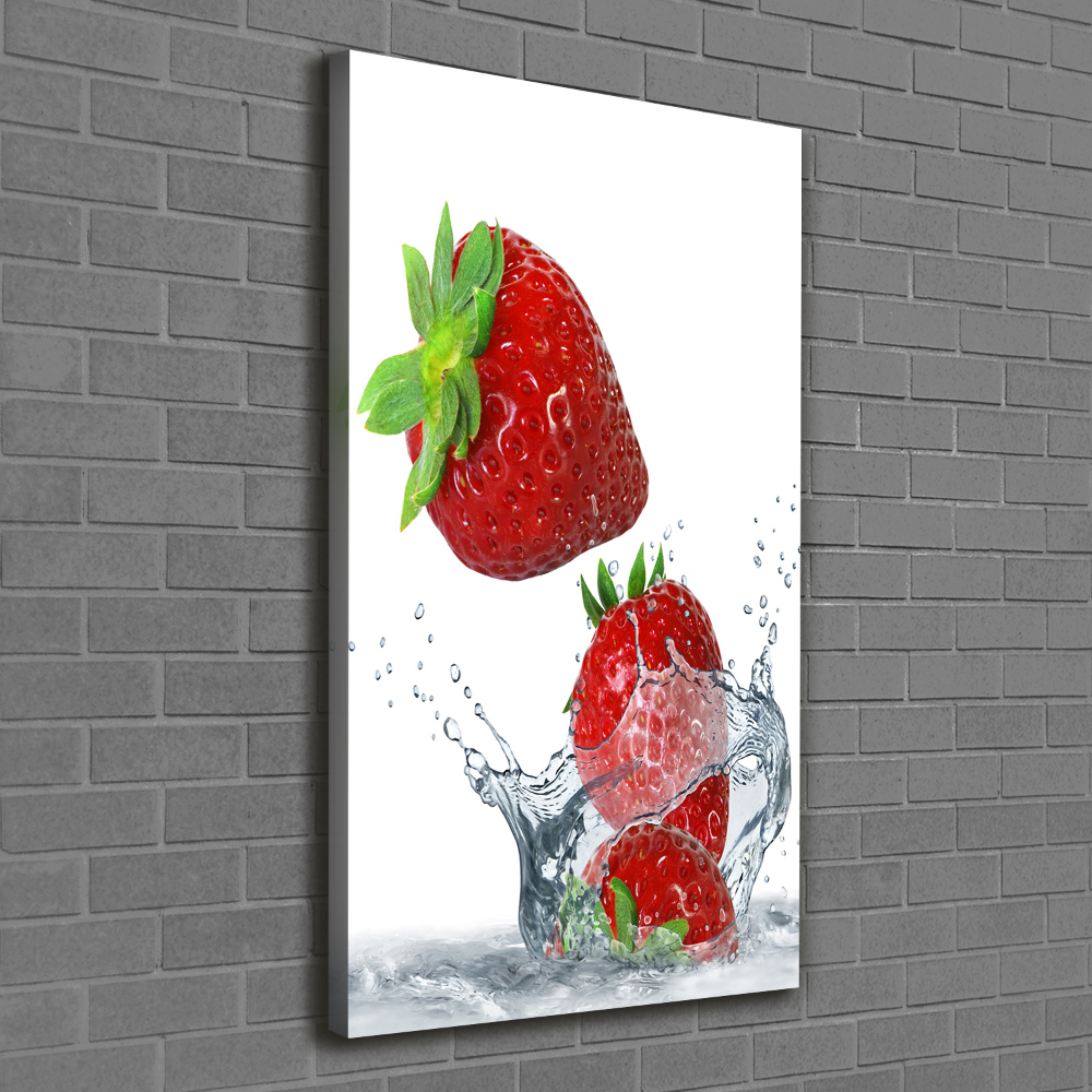 Tableau mural sur toile Fraises