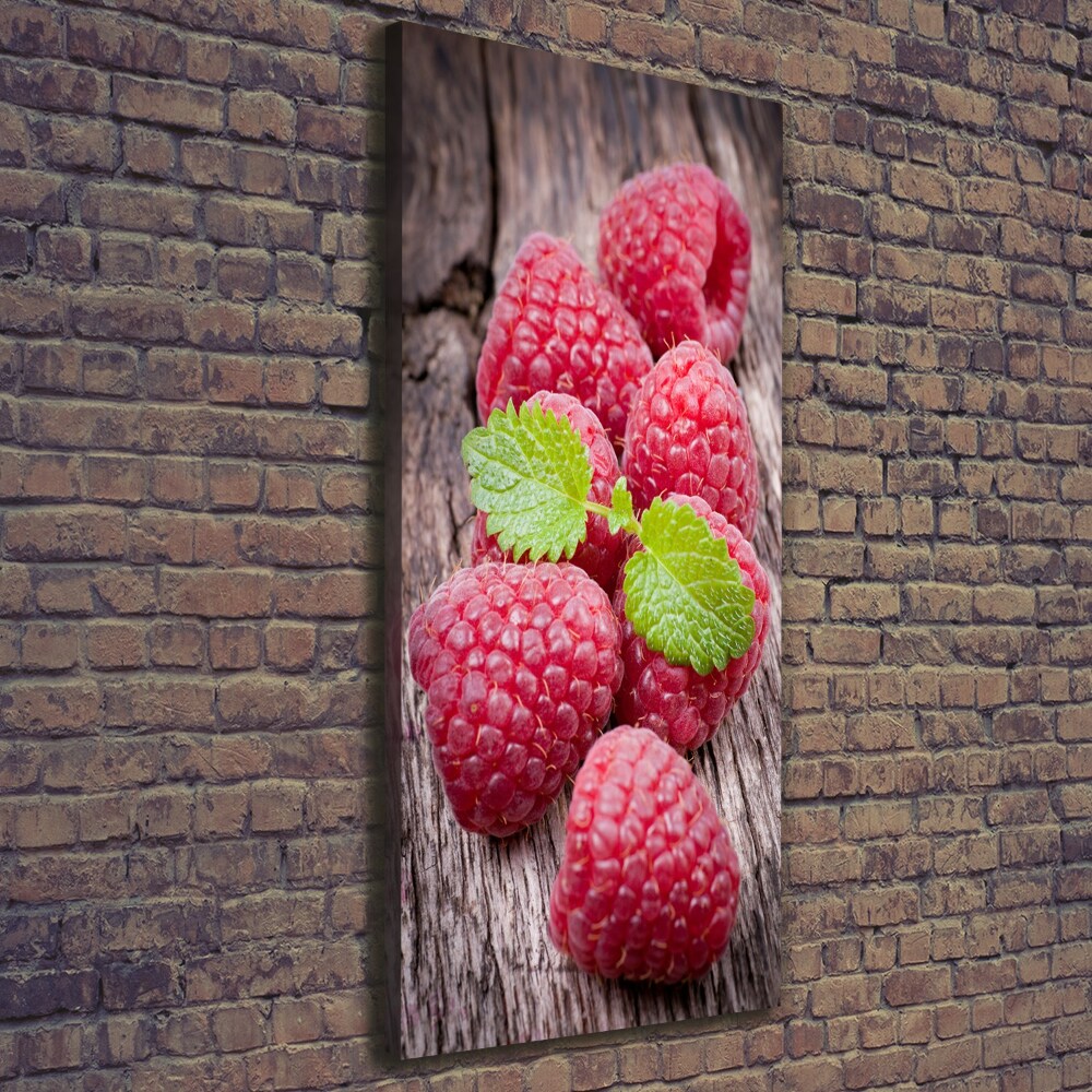 Tableau imprimé sur toile Les framboises