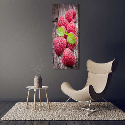 Tableau imprimé sur toile Les framboises