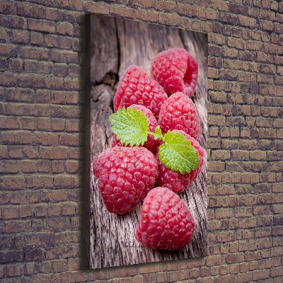 Tableau imprimé sur toile Les framboises