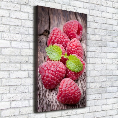 Tableau imprimé sur toile Les framboises