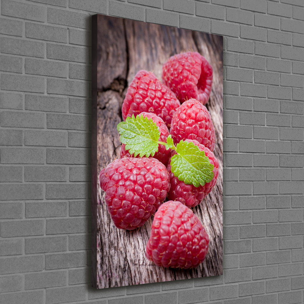 Tableau imprimé sur toile Les framboises