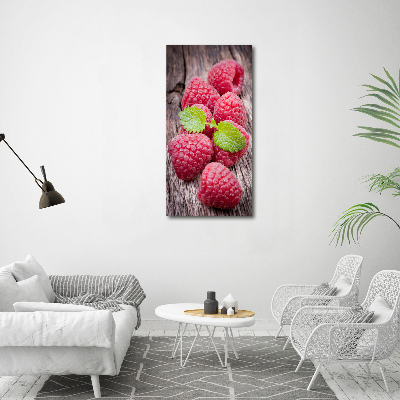 Tableau imprimé sur toile Les framboises