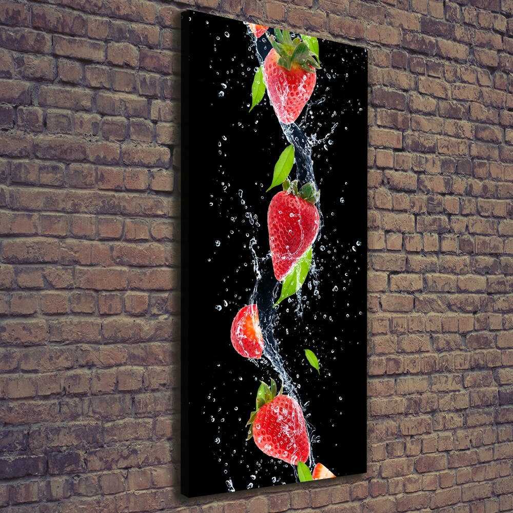 Tableau sur toile Fraises