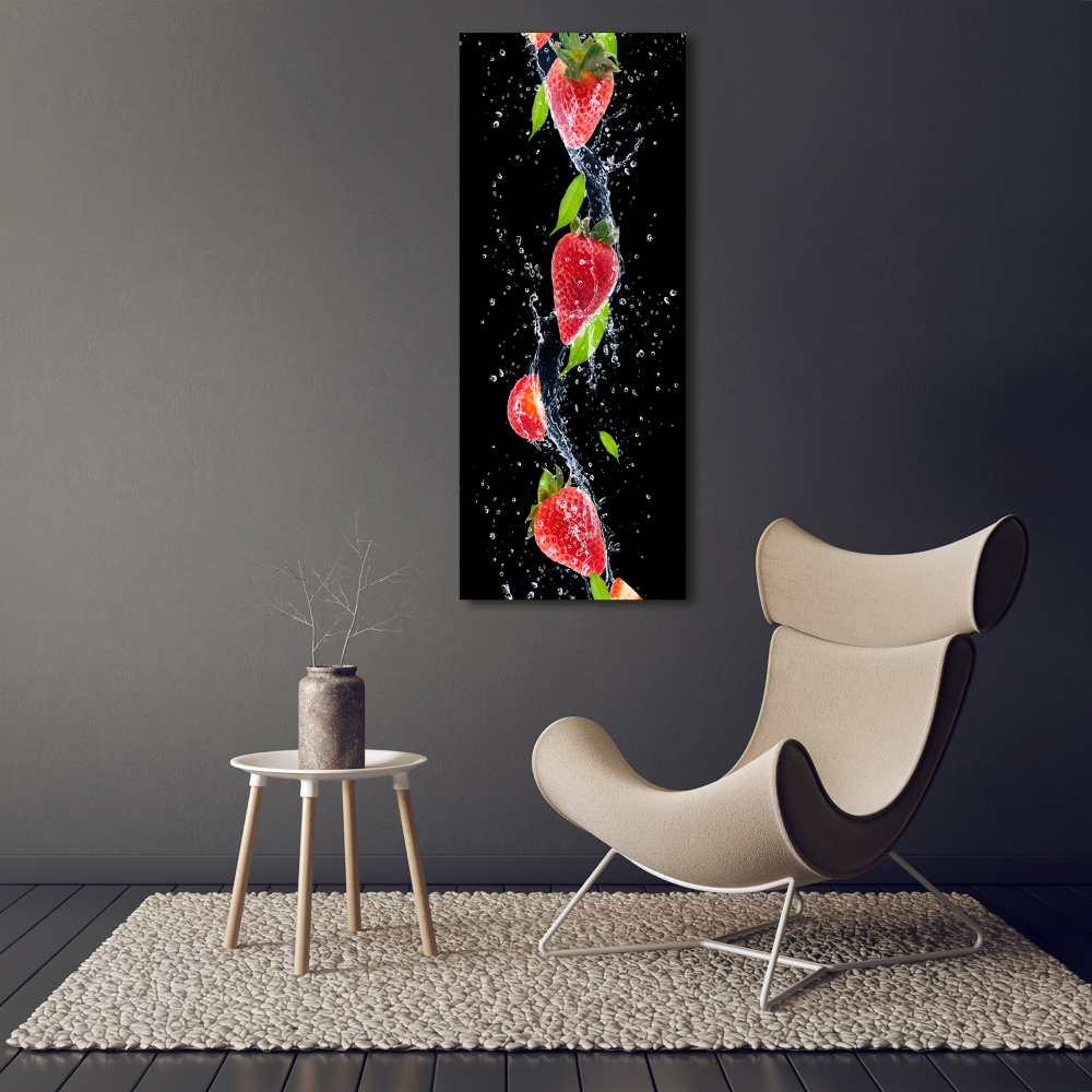 Tableau sur toile Fraises