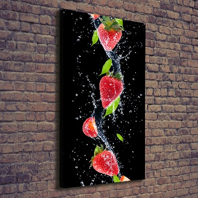 Tableau sur toile Fraises