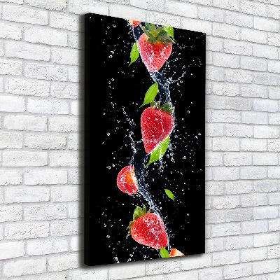 Tableau sur toile Fraises