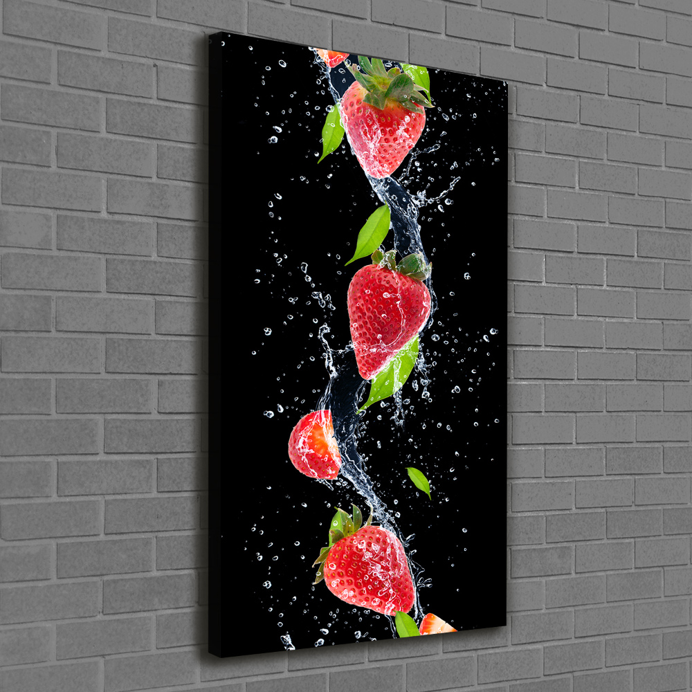 Tableau sur toile Fraises