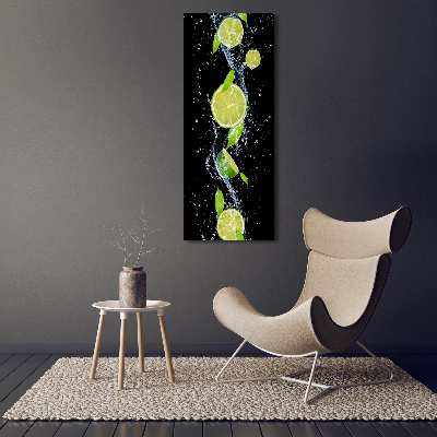 Tableau photo sur toile Citrons verts