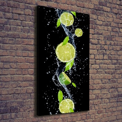 Tableau photo sur toile Citrons verts