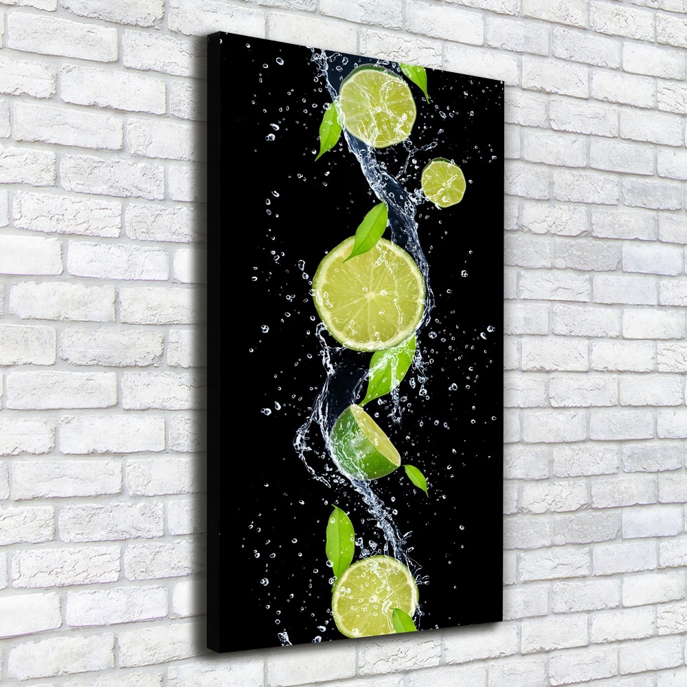 Tableau photo sur toile Citrons verts