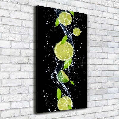 Tableau photo sur toile Citrons verts