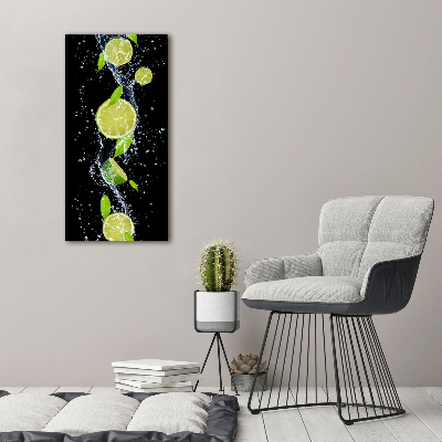 Tableau photo sur toile Citrons verts