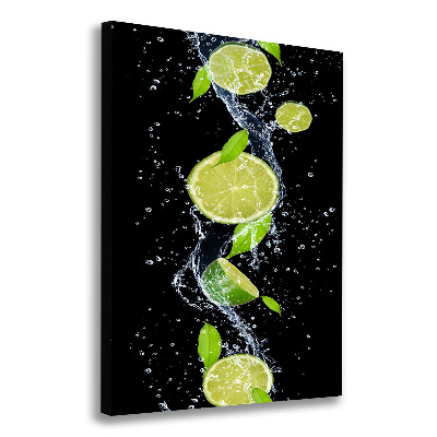 Tableau photo sur toile Citrons verts