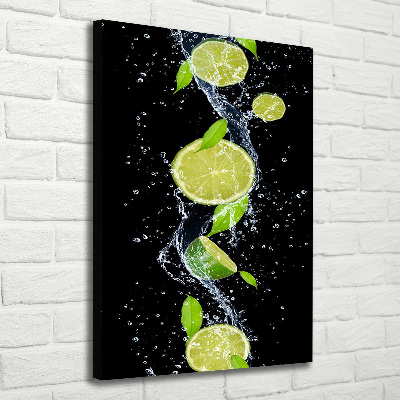 Tableau photo sur toile Citrons verts