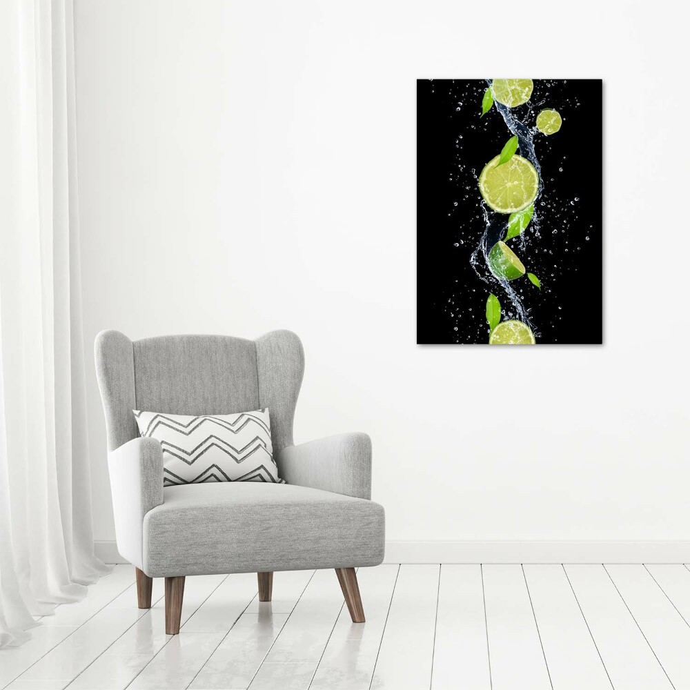 Tableau photo sur toile Citrons verts