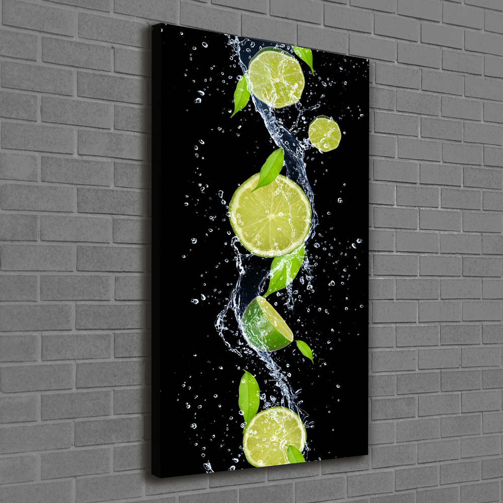 Tableau photo sur toile Citrons verts