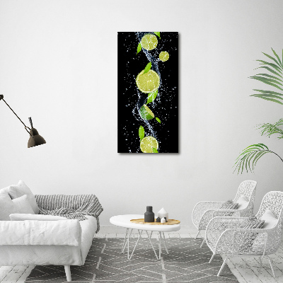 Tableau photo sur toile Citrons verts