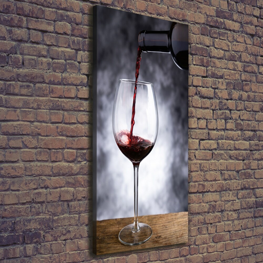 Tableau mural sur toile Vin rouge