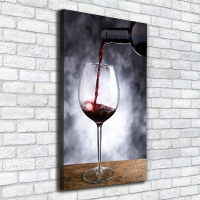 Tableau mural sur toile Vin rouge