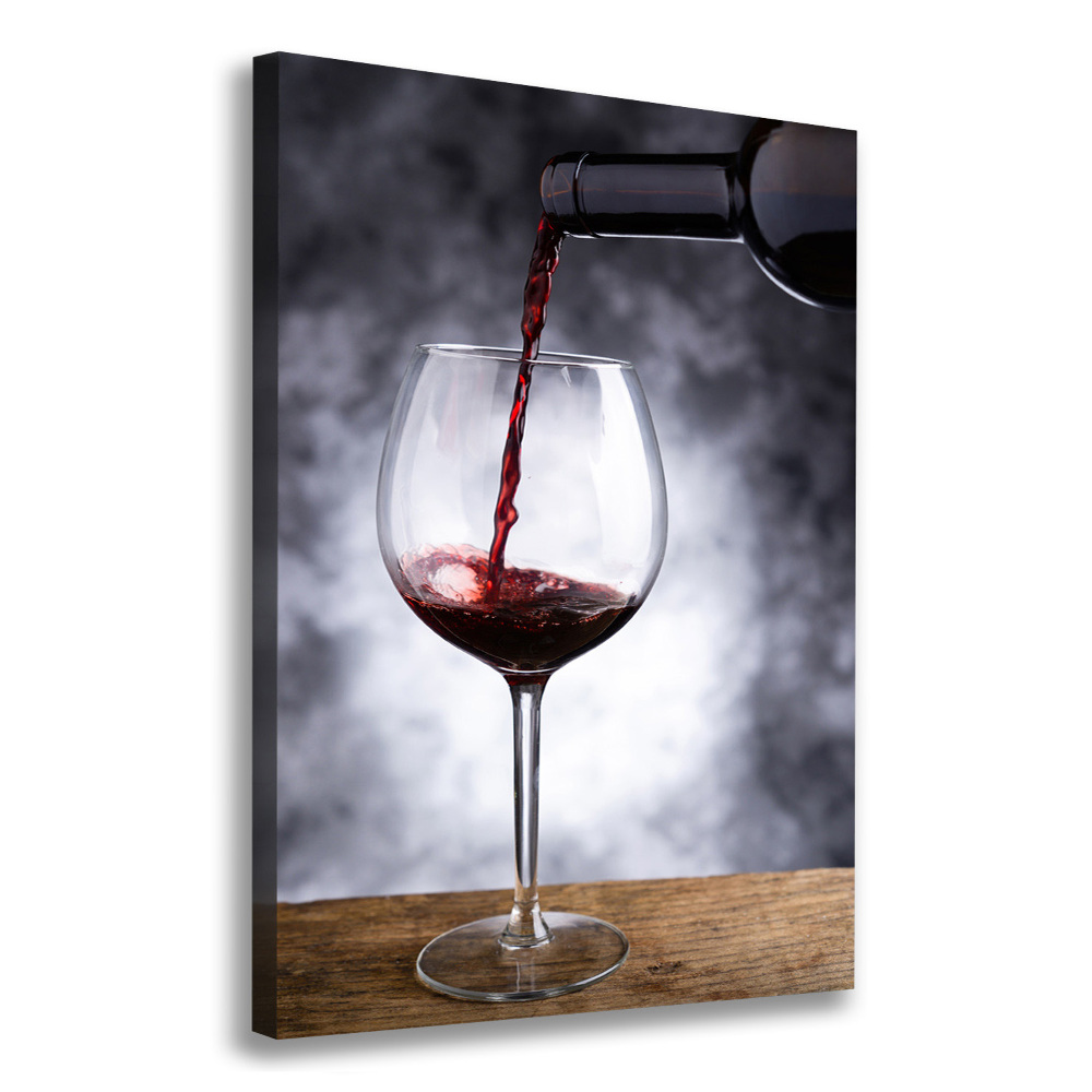 Tableau mural sur toile Vin rouge