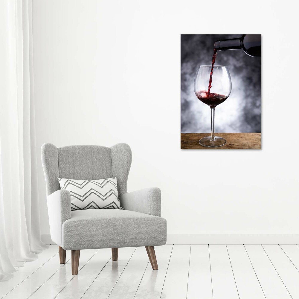 Tableau mural sur toile Vin rouge