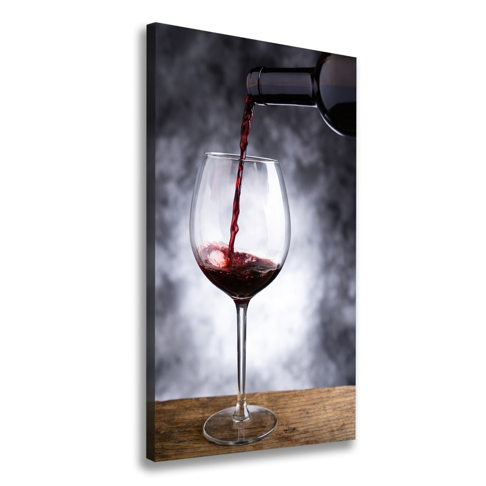 Tableau mural sur toile Vin rouge