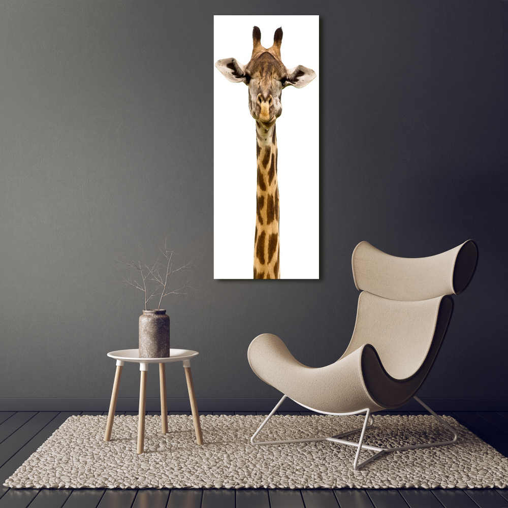 Tableau mural sur toile Girafe