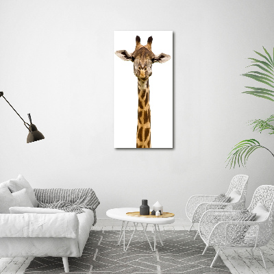 Tableau mural sur toile Girafe