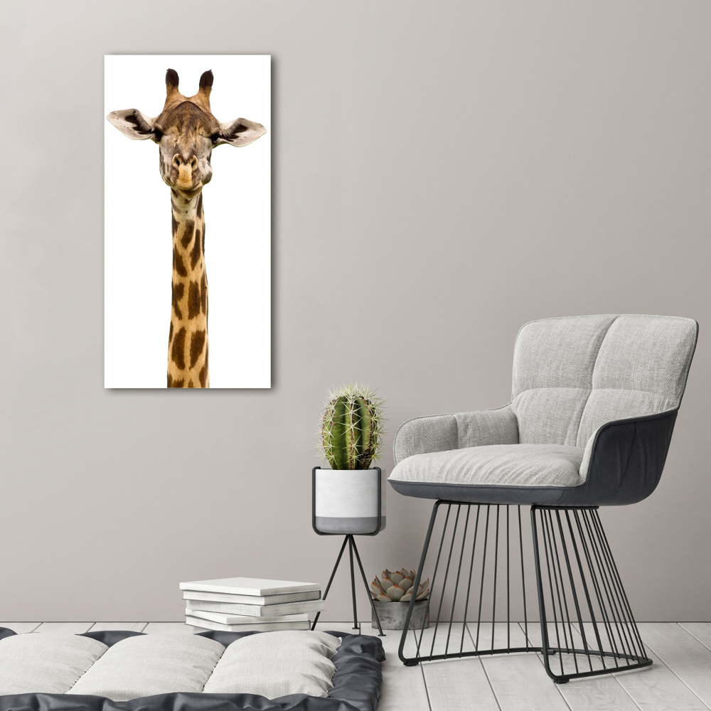 Tableau mural sur toile Girafe